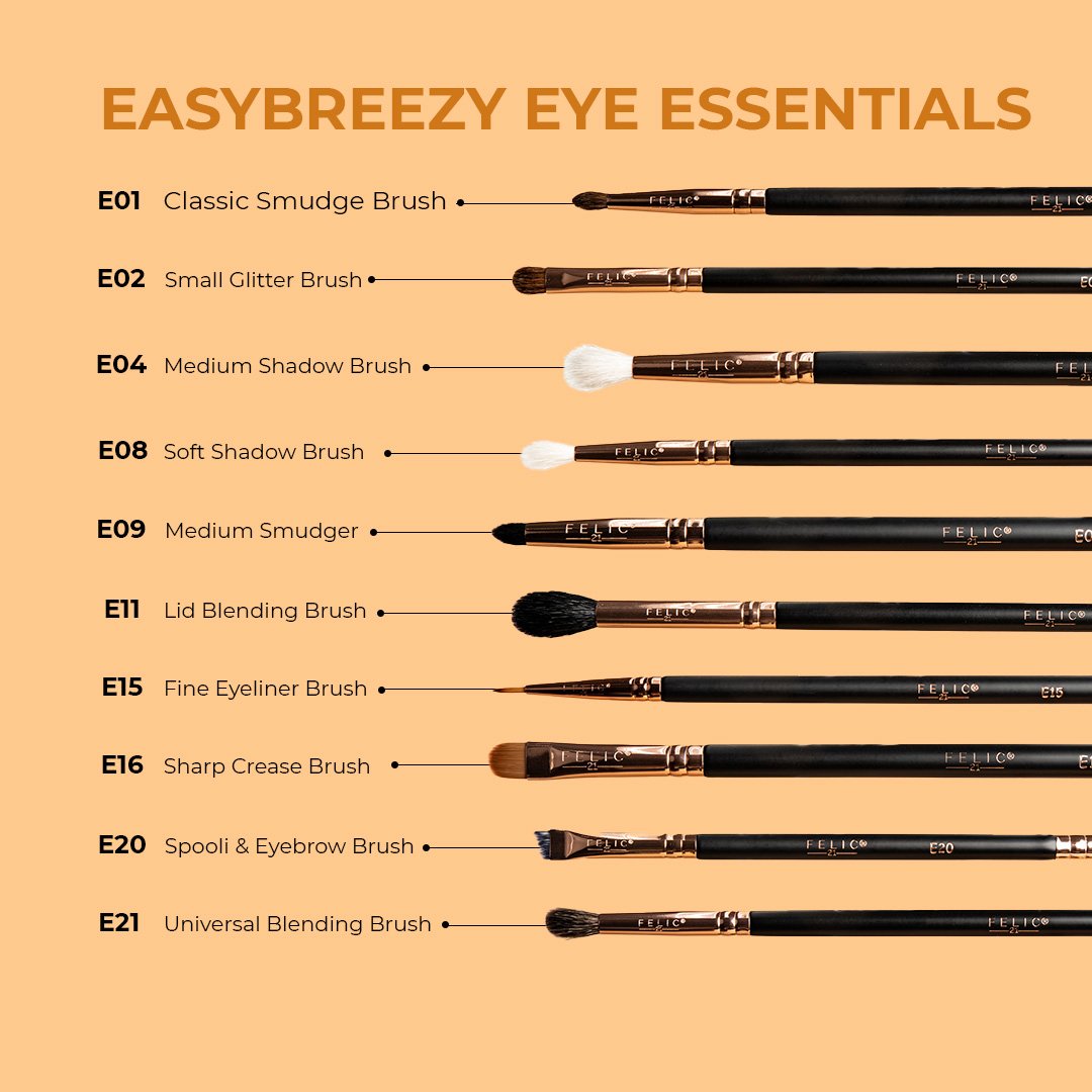 Easy Breezy Eye Essential (Set Of 16)