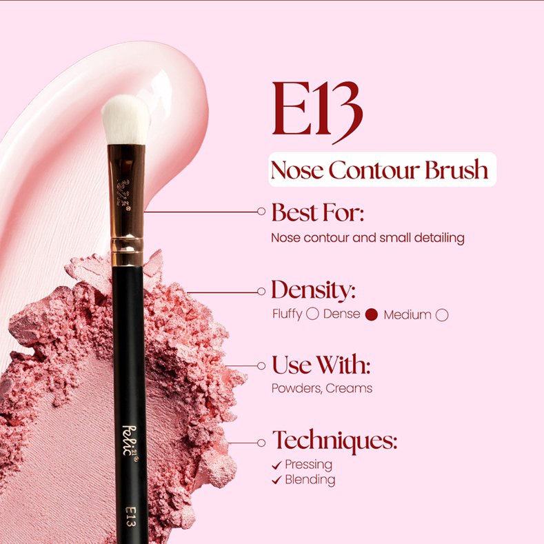 E13 Nose Contour Brush