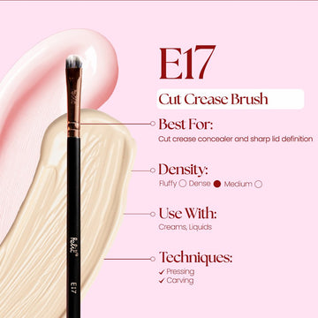 E17 Cut Crease Brush - Default Title