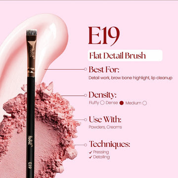 E19 Flat Detail Brush - Default Title