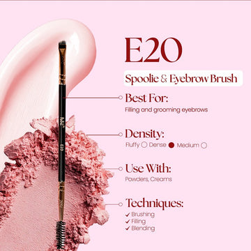 E20 Sopoolie & Eyebrow Brush - Default Title