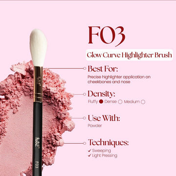 F03 Glow Curve Highlighter Brush - Default Title