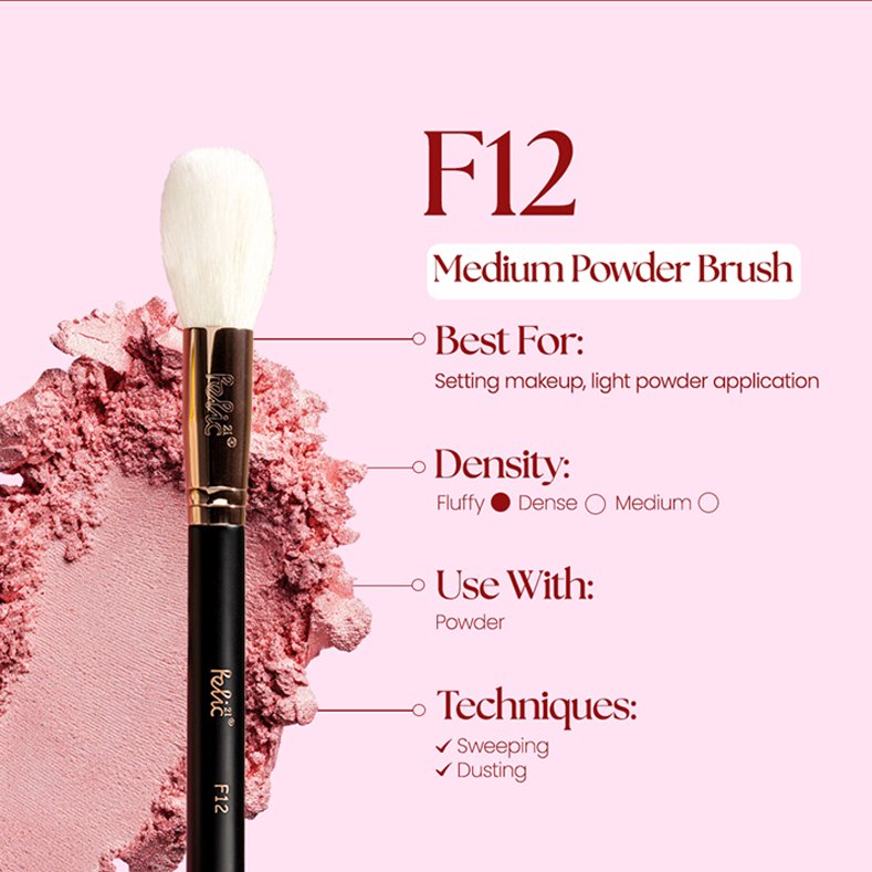 F12 Medium Powder Brush