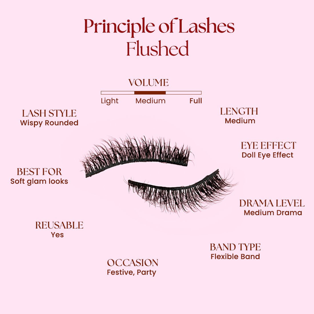 Principle Of Lashes Flushed - Default Title