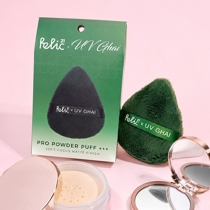 Felic21 x UV Ghai Pro Power Puff+++ | Professional Powder Puff for Setting, Baking & Touch-Ups