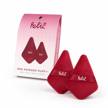 FELIC21 Diamond Pro Powder Puff ++ - Medium | Pack of 2