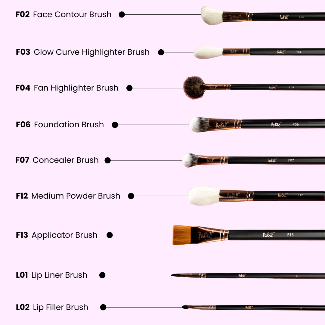 Little Luxe Brush Set (Set Of 19)