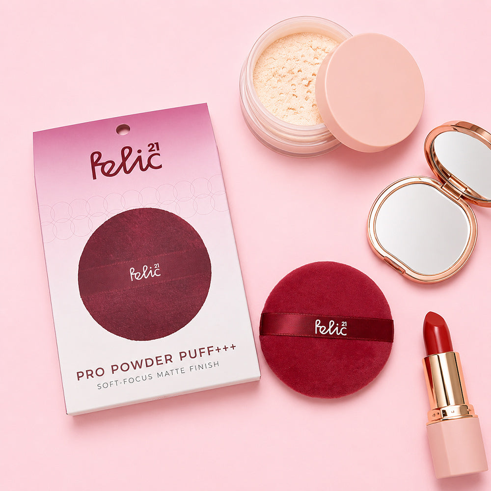 FELIC21 Round Pro Powder Puff +++ - Large