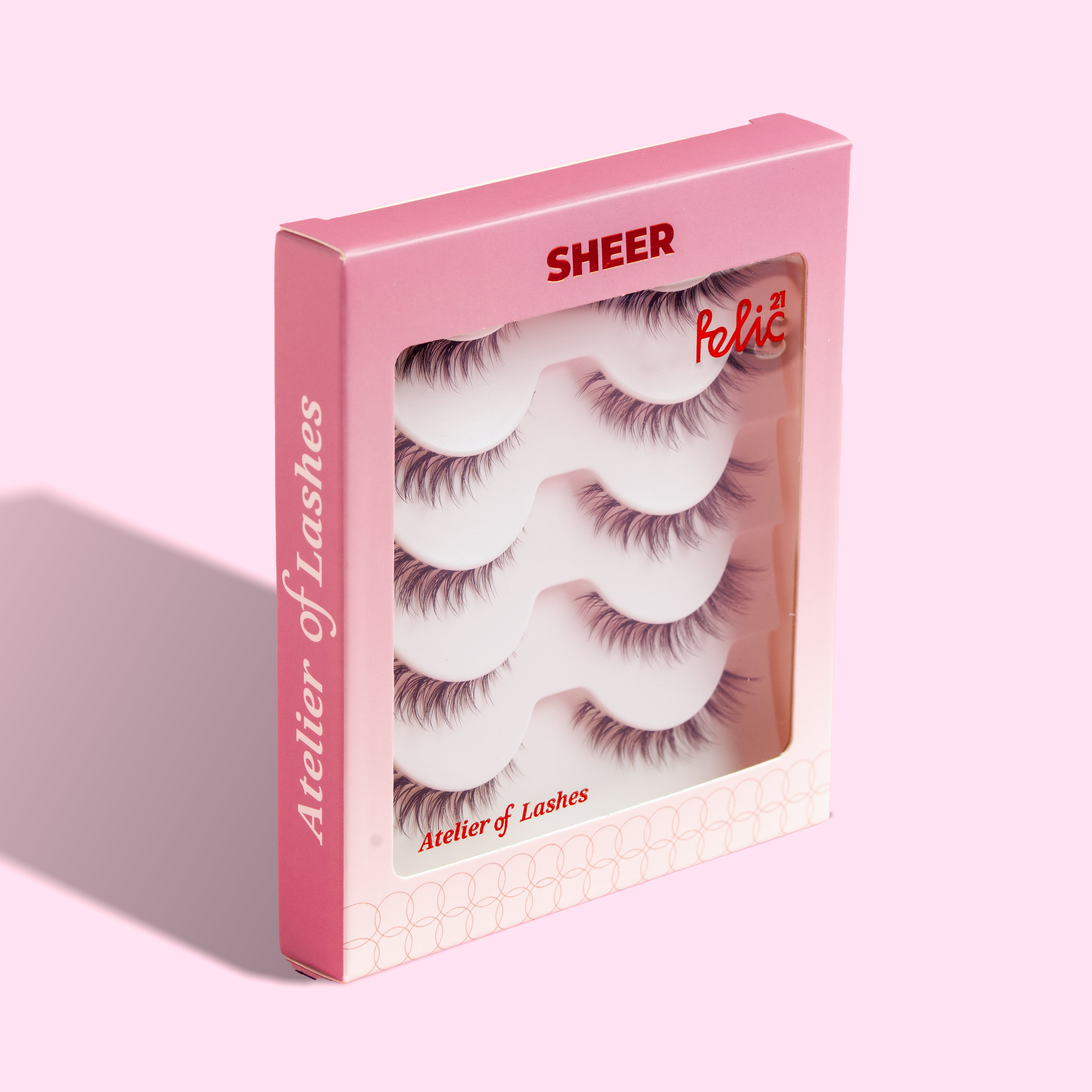 ATELIER OF LASHES – SHEER (5 PAIRS)