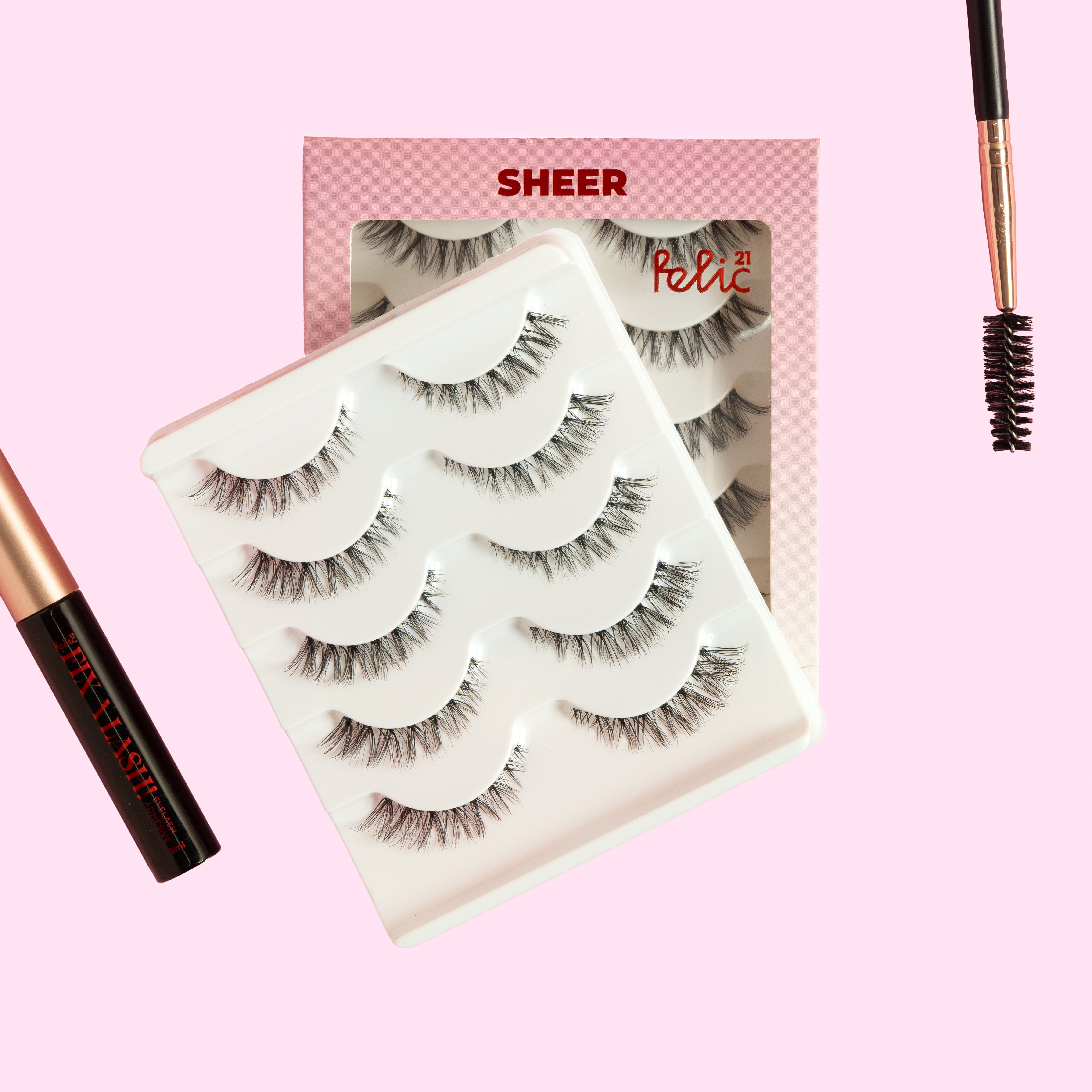 ATELIER OF LASHES – SHEER (5 PAIRS)
