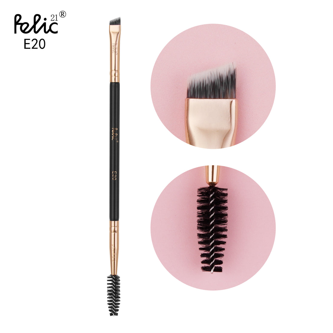 E20 Sopoolie & Eyebrow Brush - Default Title
