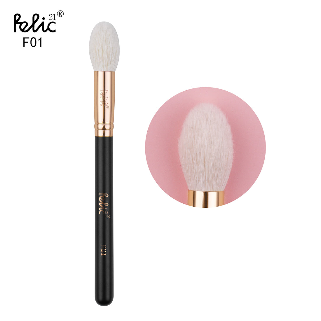 F01 Powder Blusher Brush - Default Title