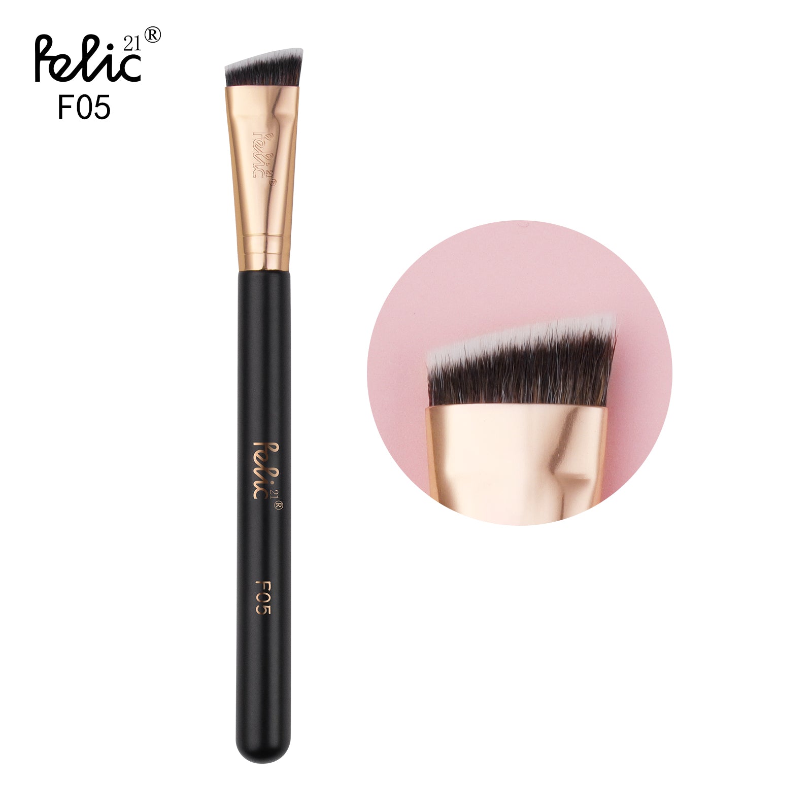 F05 Mini Contour Precision Brush - Default Title