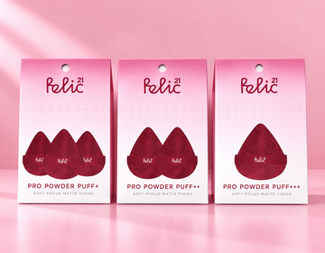 FELIC21 Pro Powder Puff+ Trio Offer (Teardrop)