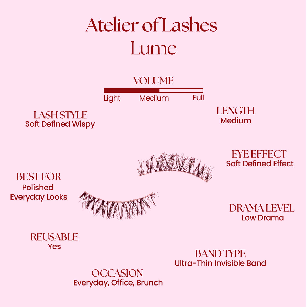 ATELIER OF LASHES - LUME (5 PAIRS)