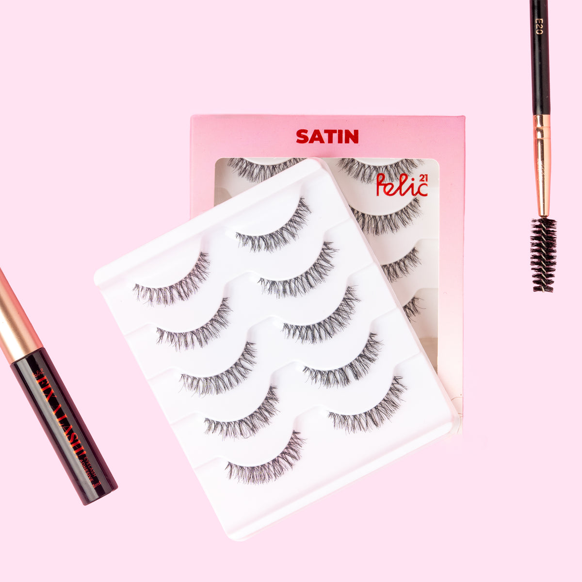 ATELIER OF LASHES – SATIN (5 PAIRS)