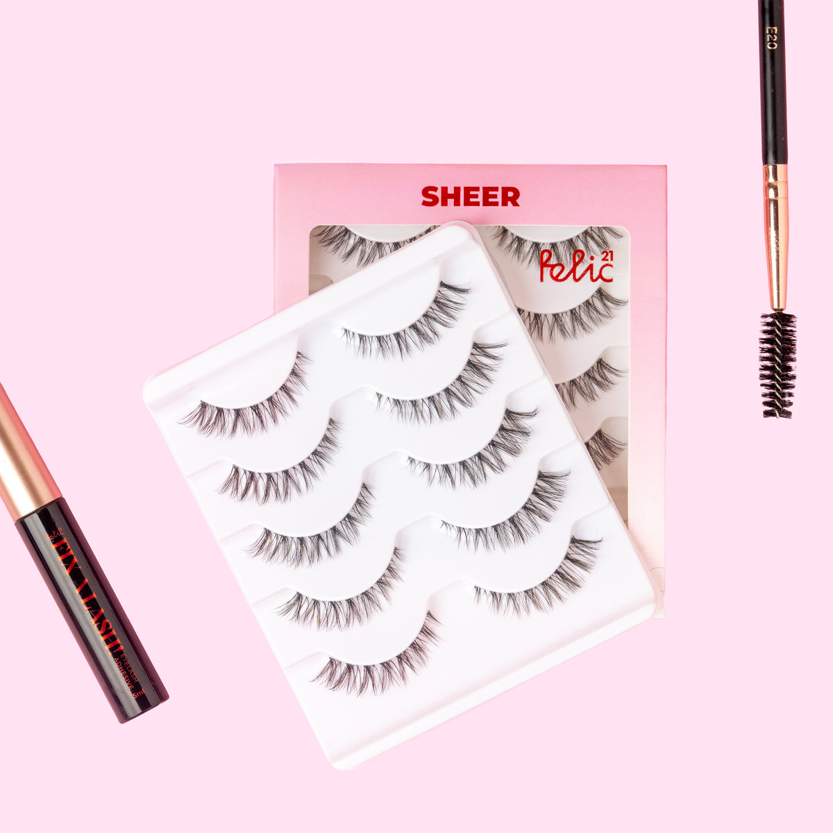 ATELIER OF LASHES – SHEER (5 PAIRS)
