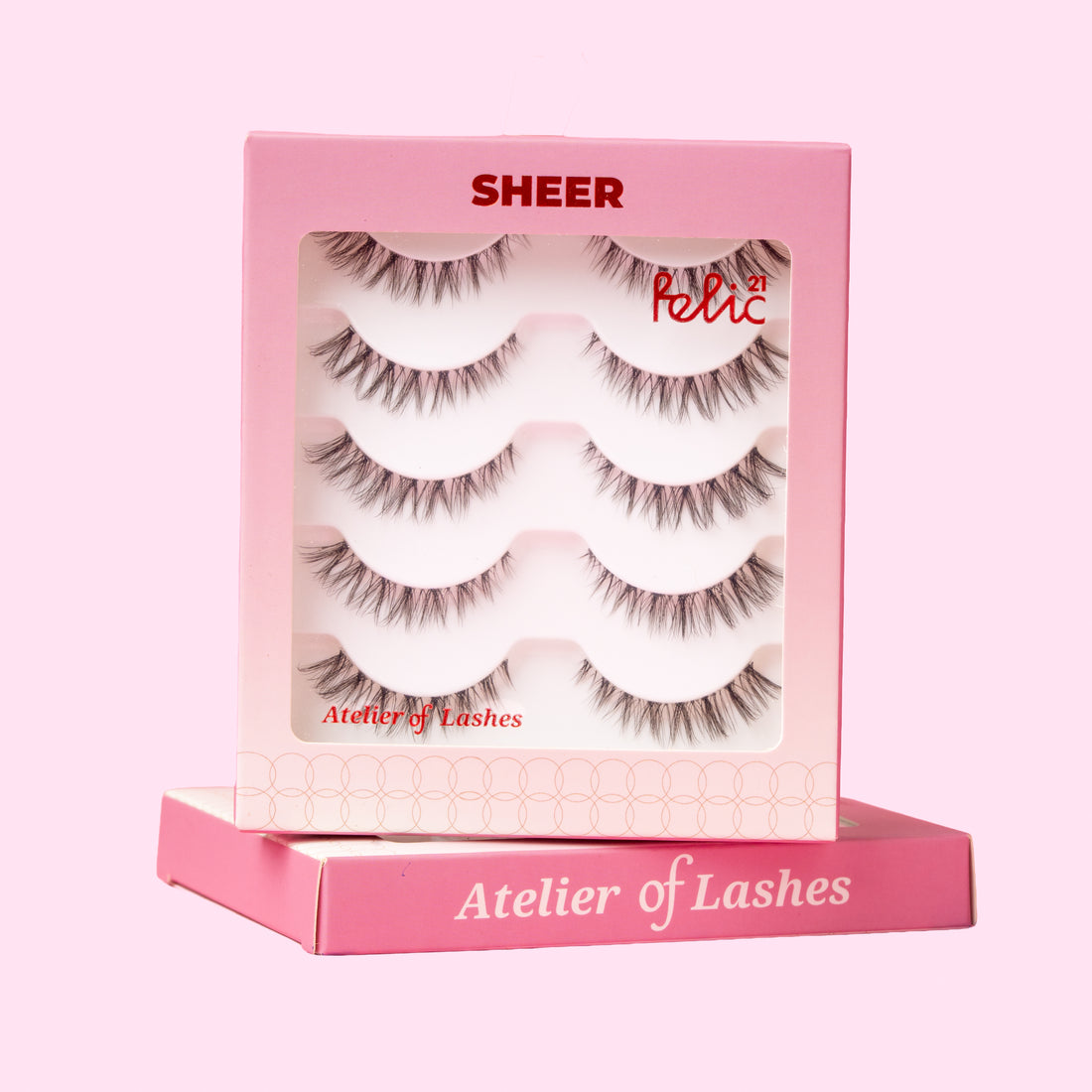 ATELIER OF LASHES – SHEER (5 PAIRS)