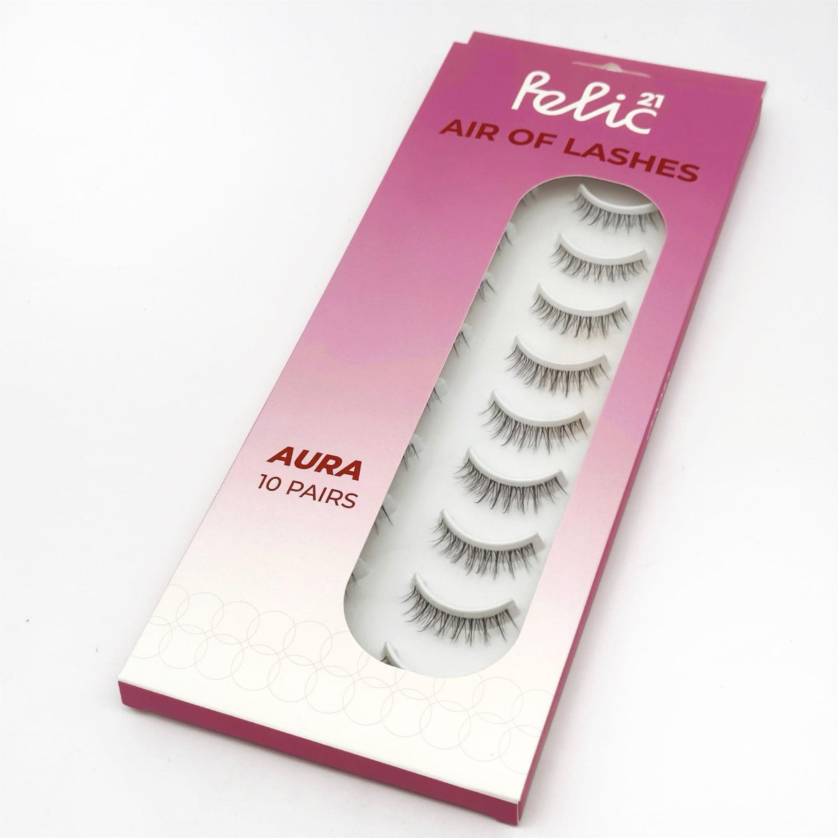 FELIC21 Air of Lashes Aura false eyelashes, 10-pair pack