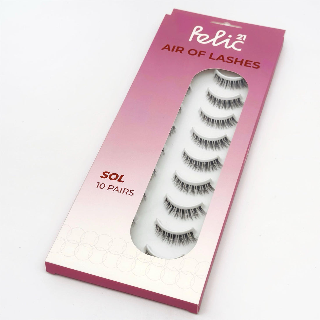FELIC21 Air of Lashes Sol false eyelashes, packaging